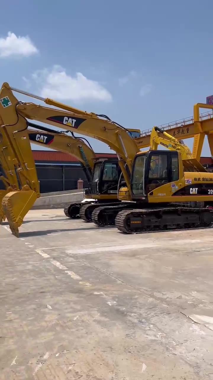 Second-hand Caterpillar 320D Excavator