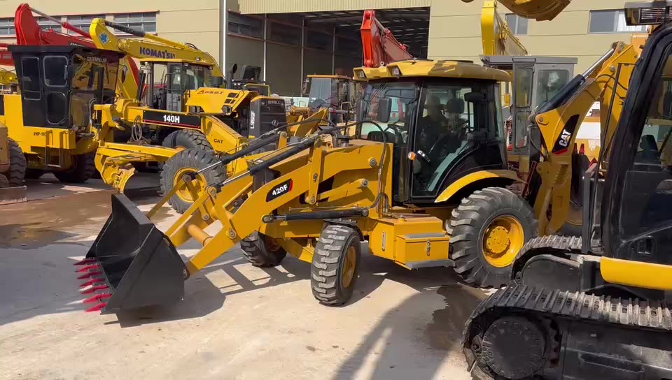 CAT 420F Backhoe Loader