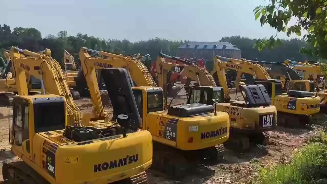 Second - hand HYUNDAI wheeled excavators, models R210W - 9/150