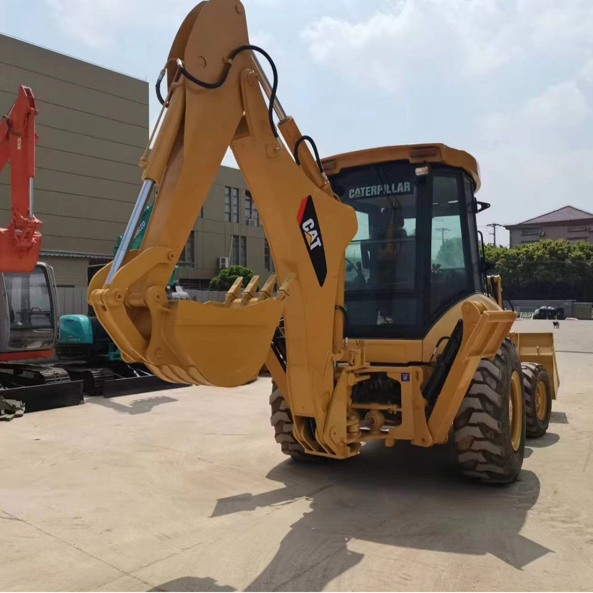 CAT 420F Backhoe Loader