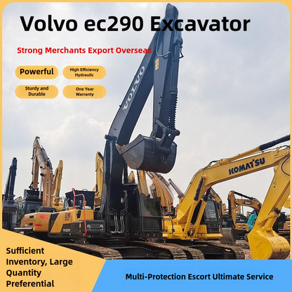 Volvo EC290 Second Hand Large-scale Mining Excavator 90% New