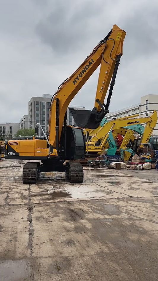 Second-hand Hyundai 220-9S Crawler Excavator